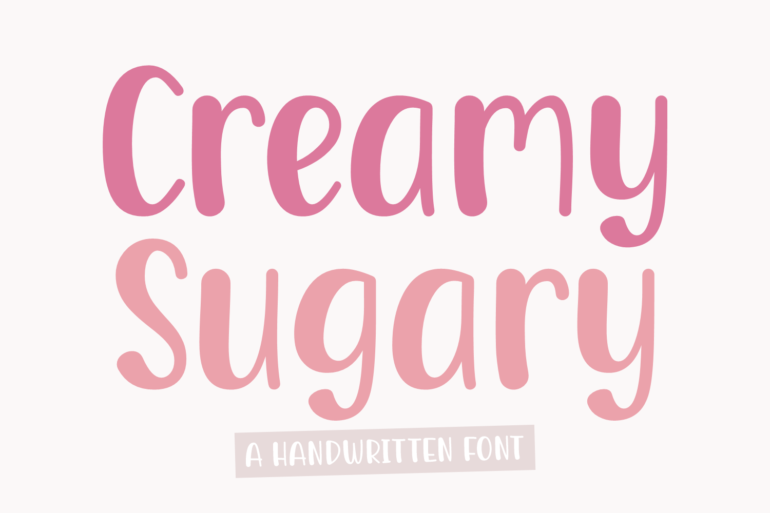 Creamy Sugary