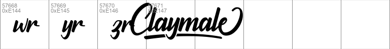 Claymale Personal Use Only