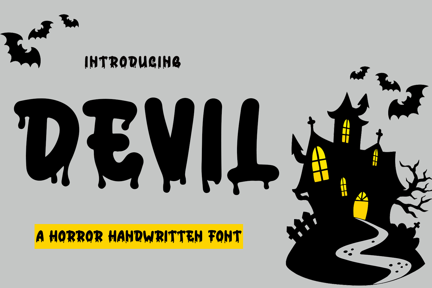 Devil Horror Handwritten Free