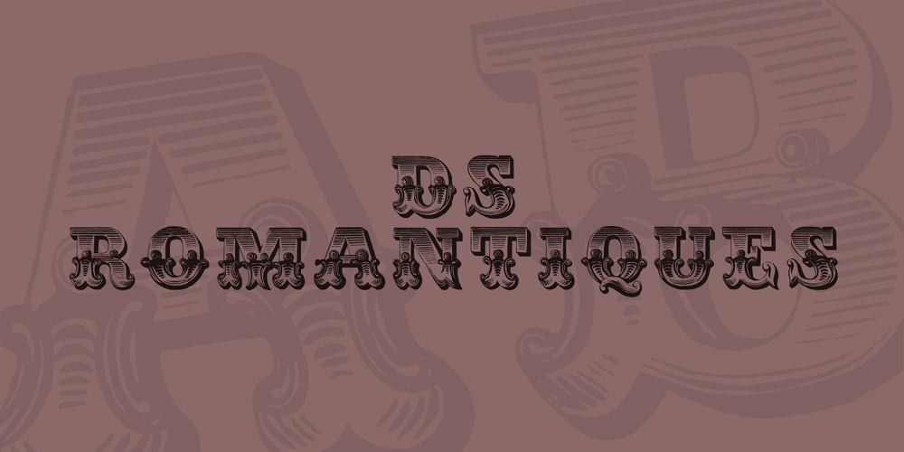 Ds Romantiques Font Free For Personal Commercial