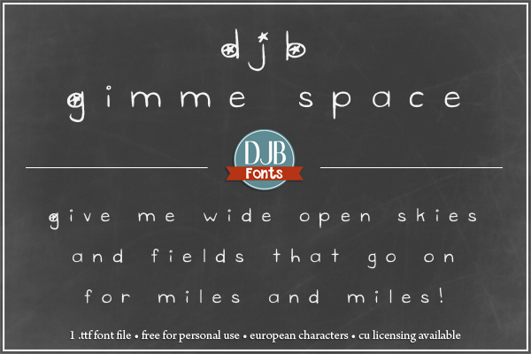 DJB Gimme Space