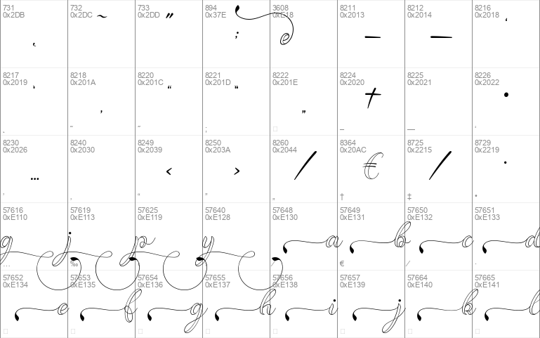 Dominica Calligraphy Outline