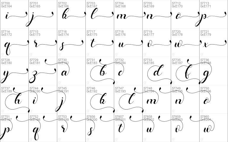 Dominica Calligraphy