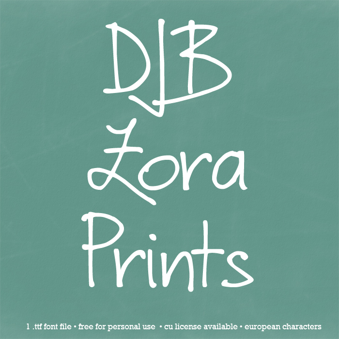 DJB Zora Prints