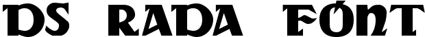 DS Rada Font