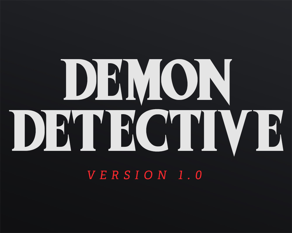 Demon Detective (FREE VERSION)