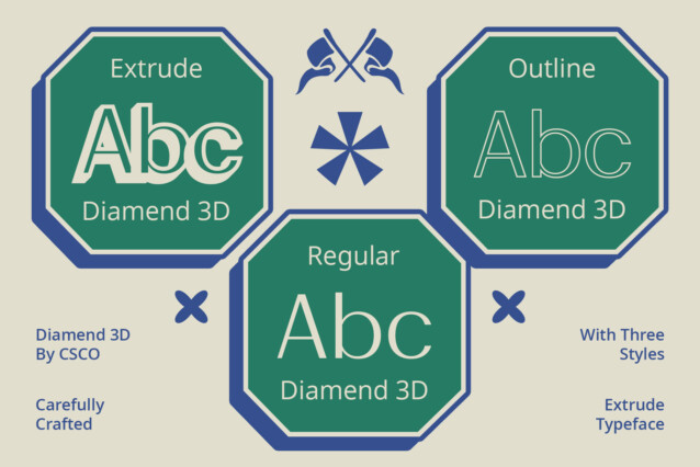 Diamend 3D Demo Extrude Right