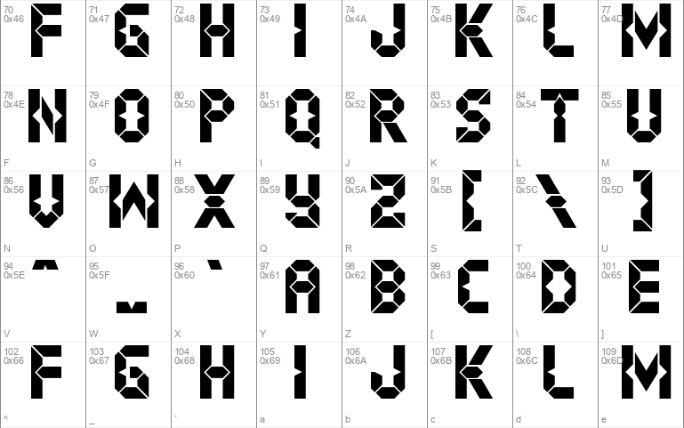 Digital Dystopia Windows font - free for Personal
