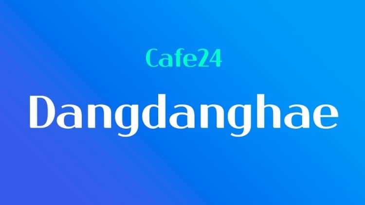 Cafe24 Dangdanghae