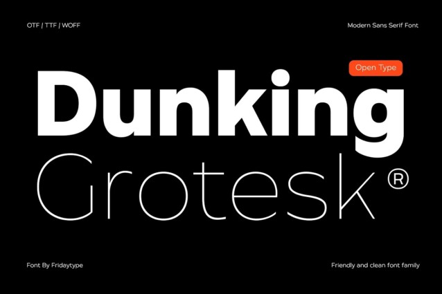 Dunking Grotesk