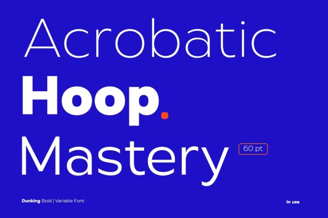 Dunking Grotesk