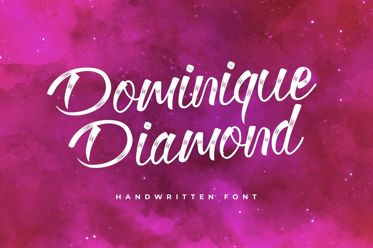 Dominique Diamond Script