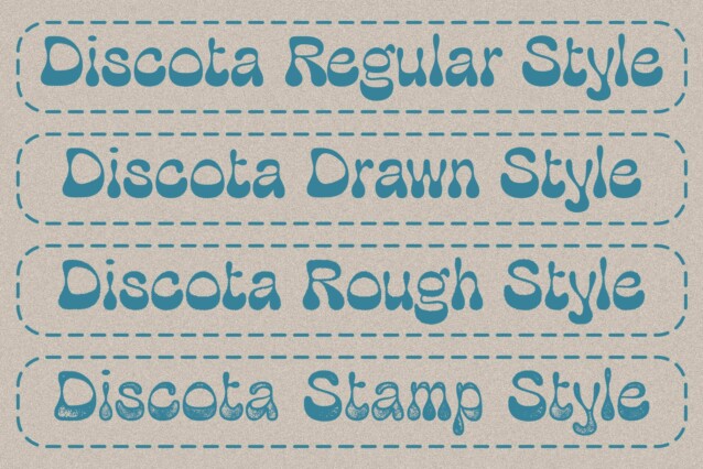 Discota Vintage Demo Stamp