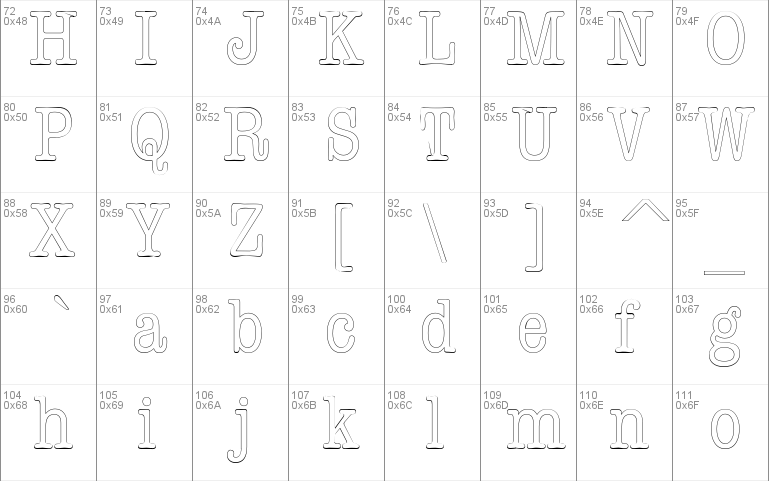 DatelineCondensedOutline