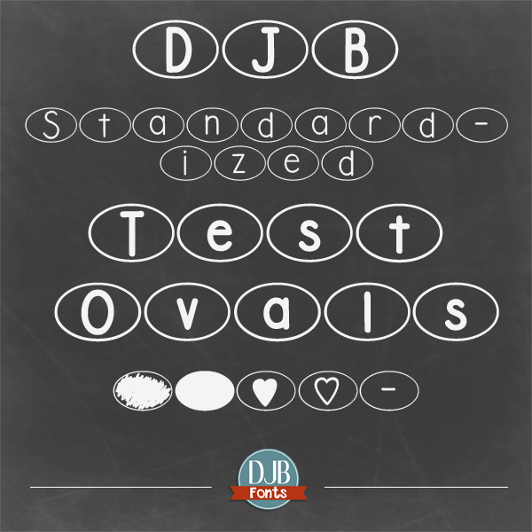 DJB Standardized Test Oval