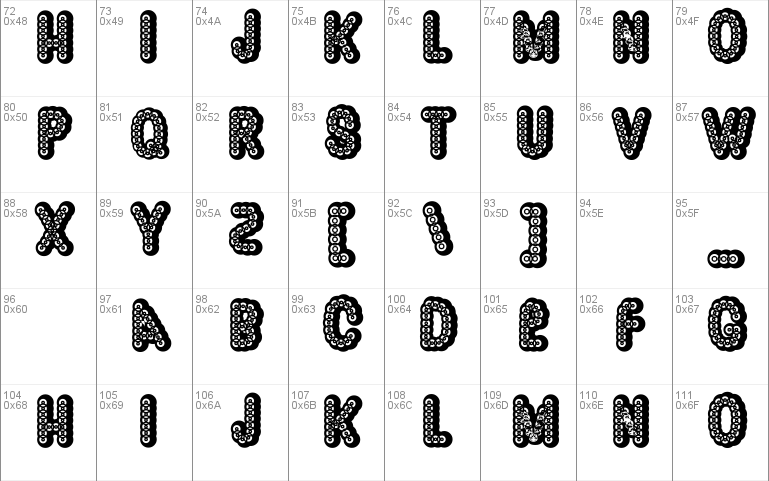 Dazzler Font