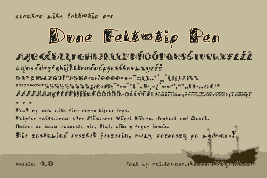 zai Dune Felt-tip Pen