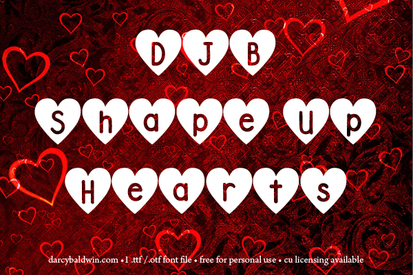 DJB Shape Up Hearts