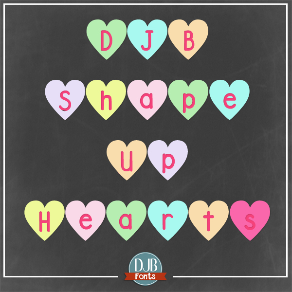 DJB Shape Up Hearts