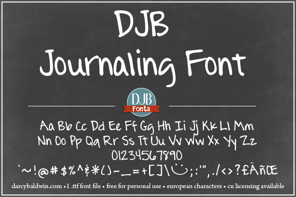 DJB Journaling