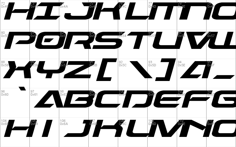 Dameron Expanded Italic