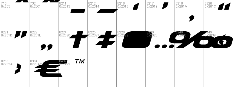 Dameron Expanded Italic