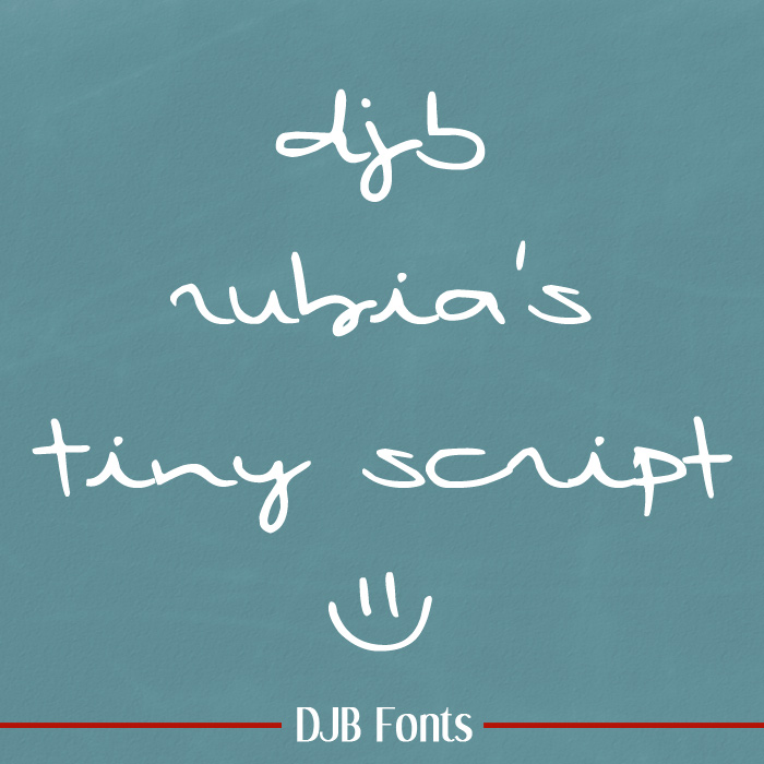 DJB Rubia's Tiny Script