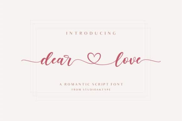 dear love - personal use