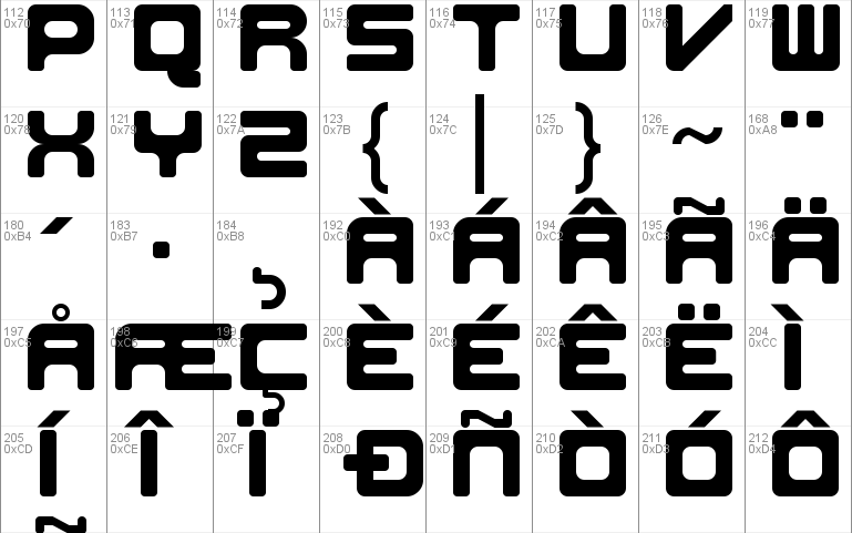 DLE Digital Windows font free for Personal Commercial