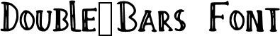 Double_Bars Font