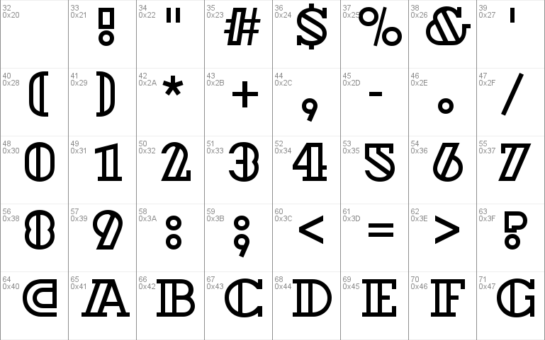 Dextor Becker Outline