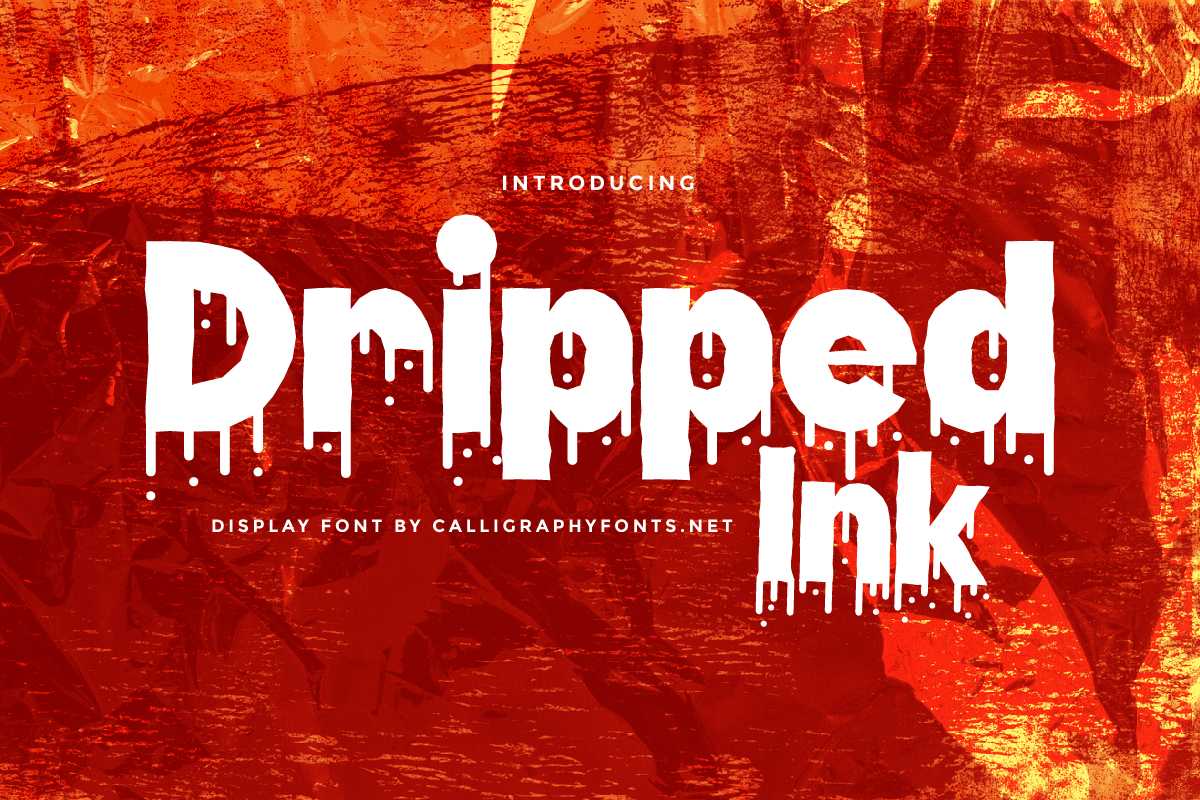 Dripped Ink Demo
