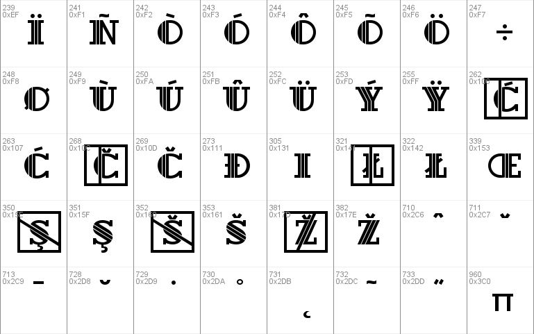 Dextor Becker Initials