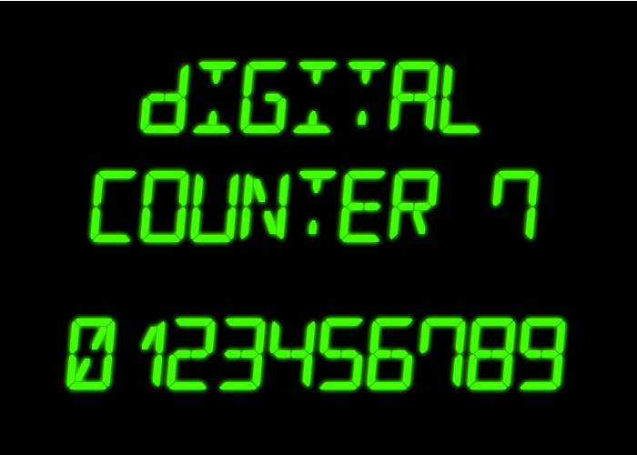 Digital Counter 7