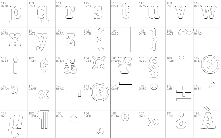 DatelineCondensedOutline