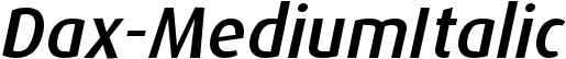 Dax-MediumItalic