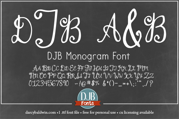 DJB Monogram