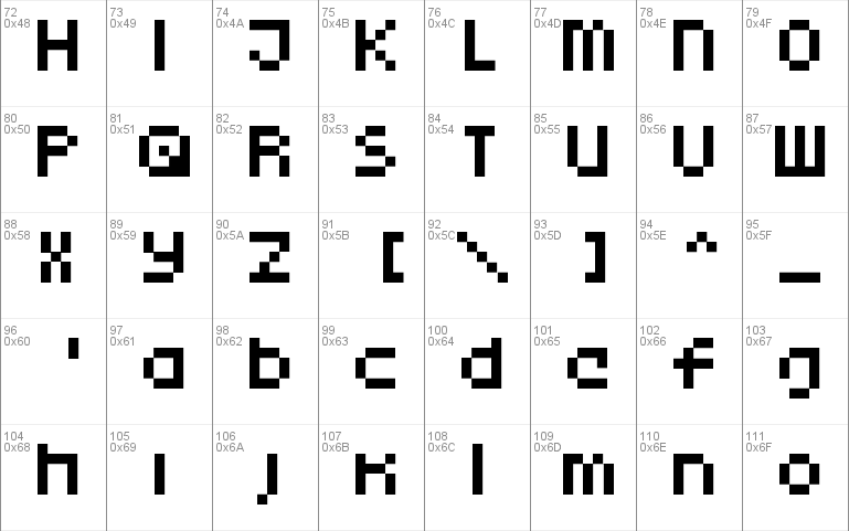 Dysfunction Circuit Windows font - free for Personal