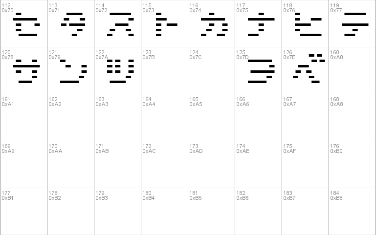 D3 DigiBitMapism Katakana Thin