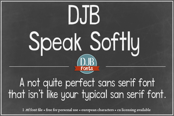 DJB Speak Softly