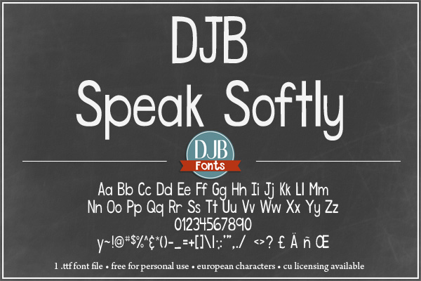 DJB Speak Softly