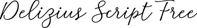 Delizius Script Free