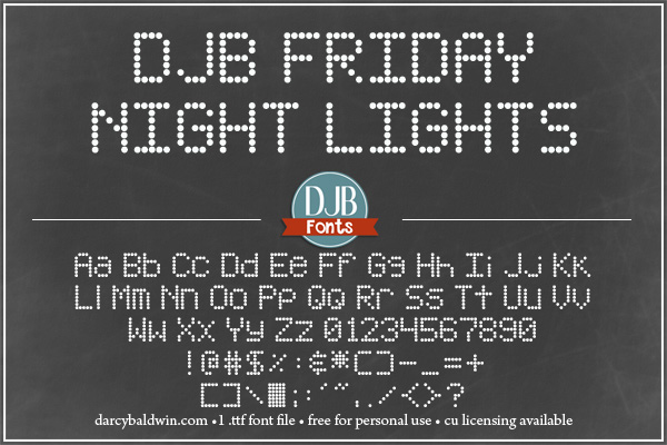 DJB Friday Night Lights