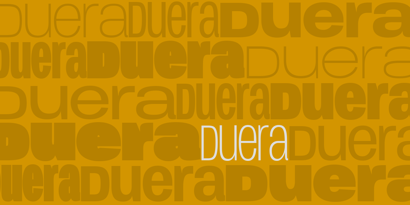 Duera PERSONAL USE