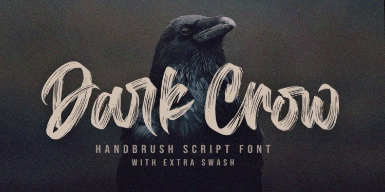 Dark Crow Italic PERSONAL USE