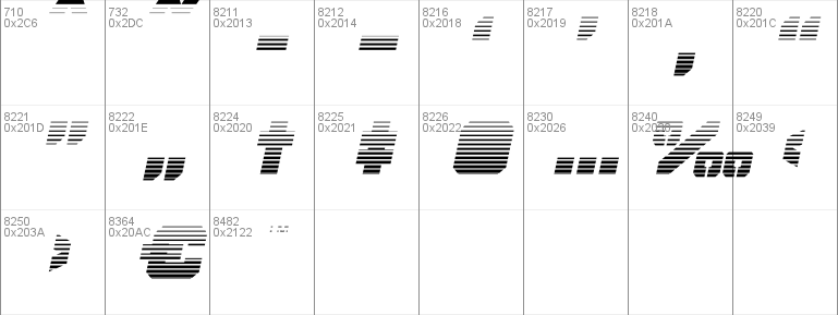 Domino Jack Gradient Italic