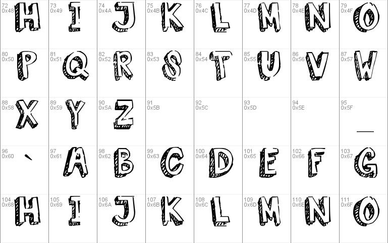 Dora Windows font - free for Personal