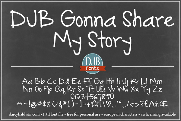 DJB Gonna Share My Story