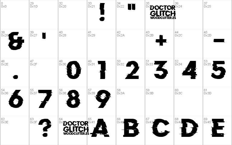 Doctor Glitch Font Download