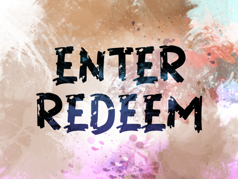 e Enter Redeem